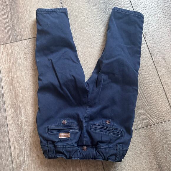 Mayoral Baby Blue Cotton Trousers - 12 Months - Picture 5 of 5